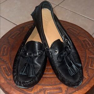 Coach Black Leather Driver Shoes